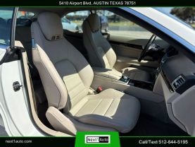 2014 MERCEDES-BENZ E-CLASS CONVERTIBLE V6, 3.5 LITER E 350 CABRIOLET 2D