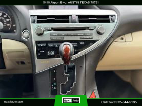 2010 LEXUS RX SUV V6, 3.5 LITER RX 350 SPORT UTILITY 4D