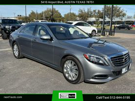 2015 MERCEDES-BENZ S-CLASS SEDAN V8, TT, 4.7L S 550 4MATIC SEDAN 4D