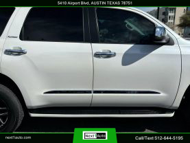 2018 TOYOTA SEQUOIA SUV V8, 5.7 LITER PLATINUM SPORT UTILITY 4D