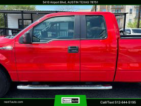 2013 FORD F150 SUPER CAB PICKUP V8, FLEX FUEL, 5.0 LITER STX PICKUP 4D 6 1/2 FT