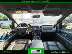 2013 FORD F150 SUPERCREW CAB PICKUP V8, 6.2 LITER SVT RAPTOR PICKUP 4D 5 1/2 FT