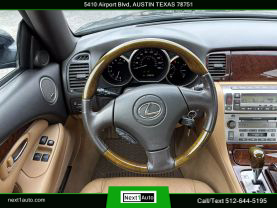 2007 LEXUS SC CONVERTIBLE V8, 4.3 LITER SC 430 CONVERTIBLE 2D