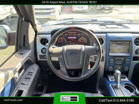 2013 FORD F150 SUPERCREW CAB PICKUP V8, 6.2 LITER SVT RAPTOR PICKUP 4D 5 1/2 FT