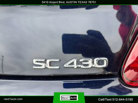 2007 LEXUS SC CONVERTIBLE V8, 4.3 LITER SC 430 CONVERTIBLE 2D