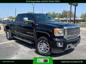 2015 GMC SIERRA 2500 HD CREW CAB PICKUP V8, TURBO DSL, 6.6L DENALI PICKUP 4D 6 1/2 FT