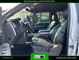 2013 FORD F150 SUPERCREW CAB PICKUP V8, 6.2 LITER SVT RAPTOR PICKUP 4D 5 1/2 FT