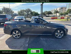 2011 LEXUS IS CONVERTIBLE V6, 2.5 LITER IS 250C CONVERTIBLE 2D