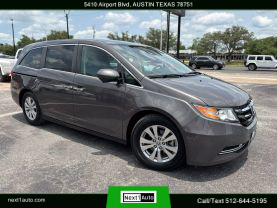 2016 HONDA ODYSSEY VAN V6, I-VTEC, 3.5 LITER EX-L MINIVAN 4D