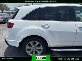 2012 ACURA MDX SUV V6, VTEC, 3.7 LITER SPORT UTILITY 4D