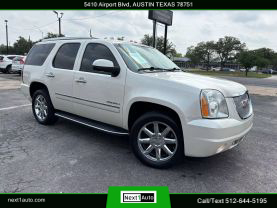 2012 GMC YUKON SUV V8, FLEX FUEL, 6.2 LITER DENALI SPORT UTILITY 4D
