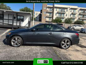 2011 LEXUS IS CONVERTIBLE V6, 2.5 LITER IS 250C CONVERTIBLE 2D