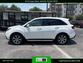 2012 ACURA MDX SUV V6, VTEC, 3.7 LITER SPORT UTILITY 4D