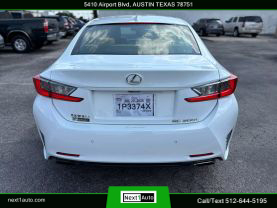 2016 LEXUS RC COUPE 4-CYL, TWIN TURBO, 2.0L RC 200T COUPE 2D