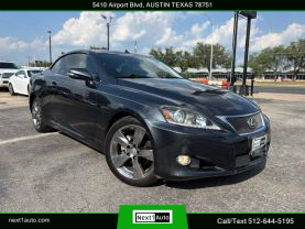 2011 LEXUS IS CONVERTIBLE V6, 2.5 LITER IS 250C CONVERTIBLE 2D