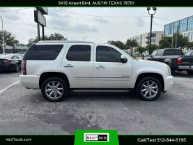 2012 GMC YUKON SUV V8, FLEX FUEL, 6.2 LITER DENALI SPORT UTILITY 4D