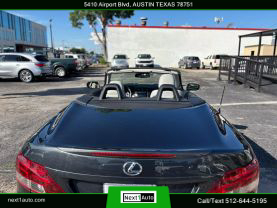 2011 LEXUS IS CONVERTIBLE V6, 2.5 LITER IS 250C CONVERTIBLE 2D