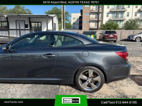 2011 LEXUS IS CONVERTIBLE V6, 2.5 LITER IS 250C CONVERTIBLE 2D