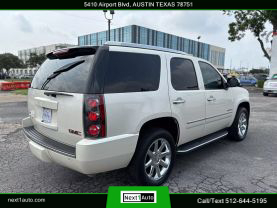 2012 GMC YUKON SUV V8, FLEX FUEL, 6.2 LITER DENALI SPORT UTILITY 4D