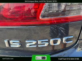 2011 LEXUS IS CONVERTIBLE V6, 2.5 LITER IS 250C CONVERTIBLE 2D