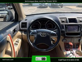 2013 TOYOTA HIGHLANDER SUV V6, 3.5 LITER LIMITED SPORT UTILITY 4D
