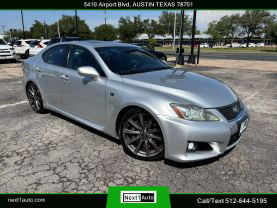 2008 LEXUS IS F SEDAN V8, 5.0 LITER SPORT SEDAN 4D