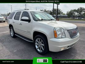 2012 GMC YUKON SUV V8, FLEX FUEL, 6.2 LITER DENALI SPORT UTILITY 4D