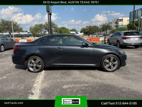 2011 LEXUS IS CONVERTIBLE V6, 2.5 LITER IS 250C CONVERTIBLE 2D