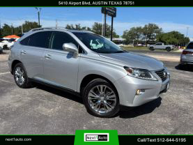 2013 LEXUS RX SUV V6, 3.5 LITER RX 350 SPORT UTILITY 4D