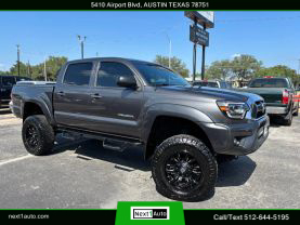 2013 TOYOTA TACOMA DOUBLE CAB PICKUP V6, 4.0 LITER PICKUP 4D 5 FT