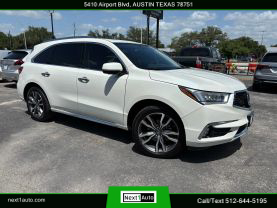2019 ACURA MDX SUV V6, I-VTEC, 3.5 LITER ADVANCE PKG SPORT UTILITY 4D