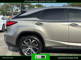 2017 LEXUS RX SUV V6, 3.5 LITER RX 350 SPORT UTILITY 4D
