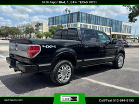 2014 FORD F150 SUPERCREW CAB PICKUP V8, FLEX FUEL, 5.0 LITER PLATINUM PICKUP 4D 5 1/2 FT