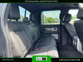 2014 FORD F150 SUPERCREW CAB PICKUP V8, FLEX FUEL, 5.0 LITER PLATINUM PICKUP 4D 5 1/2 FT