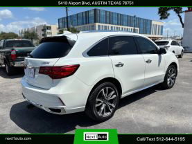 2019 ACURA MDX SUV V6, I-VTEC, 3.5 LITER ADVANCE PKG SPORT UTILITY 4D