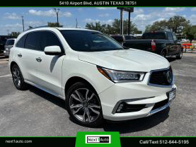 2019 ACURA MDX SUV V6, I-VTEC, 3.5 LITER ADVANCE PKG SPORT UTILITY 4D