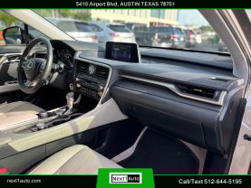 2017 LEXUS RX SUV V6, 3.5 LITER RX 350 SPORT UTILITY 4D