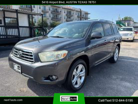 2009 TOYOTA HIGHLANDER SUV V6, 3.5 LITER LIMITED SPORT UTILITY 4D