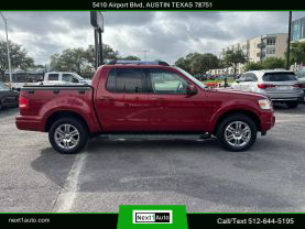 2010 FORD EXPLORER SPORT TRAC SUV V6, 4.0 LITER LIMITED SPORT UTILITY PICKUP 4D