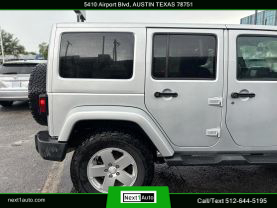 2012 JEEP WRANGLER SUV V6, 3.6 LITER UNLIMITED SAHARA SPORT UTILITY 4D