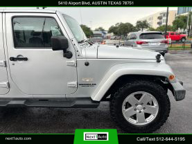2012 JEEP WRANGLER SUV V6, 3.6 LITER UNLIMITED SAHARA SPORT UTILITY 4D