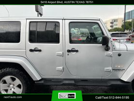 2012 JEEP WRANGLER SUV V6, 3.6 LITER UNLIMITED SAHARA SPORT UTILITY 4D