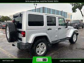 2012 JEEP WRANGLER SUV V6, 3.6 LITER UNLIMITED SAHARA SPORT UTILITY 4D