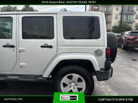 2012 JEEP WRANGLER SUV V6, 3.6 LITER UNLIMITED SAHARA SPORT UTILITY 4D