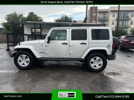 2012 JEEP WRANGLER SUV V6, 3.6 LITER UNLIMITED SAHARA SPORT UTILITY 4D