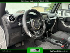 2012 JEEP WRANGLER SUV V6, 3.6 LITER UNLIMITED SAHARA SPORT UTILITY 4D