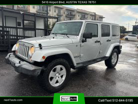 2012 JEEP WRANGLER SUV V6, 3.6 LITER UNLIMITED SAHARA SPORT UTILITY 4D