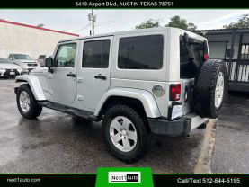 2012 JEEP WRANGLER SUV V6, 3.6 LITER UNLIMITED SAHARA SPORT UTILITY 4D
