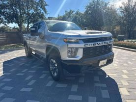 2021 CHEVROLET SILVERADO 2500 HD CREW CAB PICKUP V8, 6.6 LITER CUSTOM PICKUP 4D 6 1/2 FT