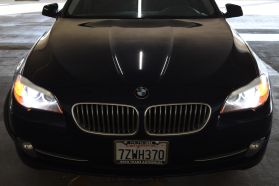 2011 BMW 5 SERIES SEDAN V8, TWIN TURBO, 4.4 LITER 550I SEDAN 4D